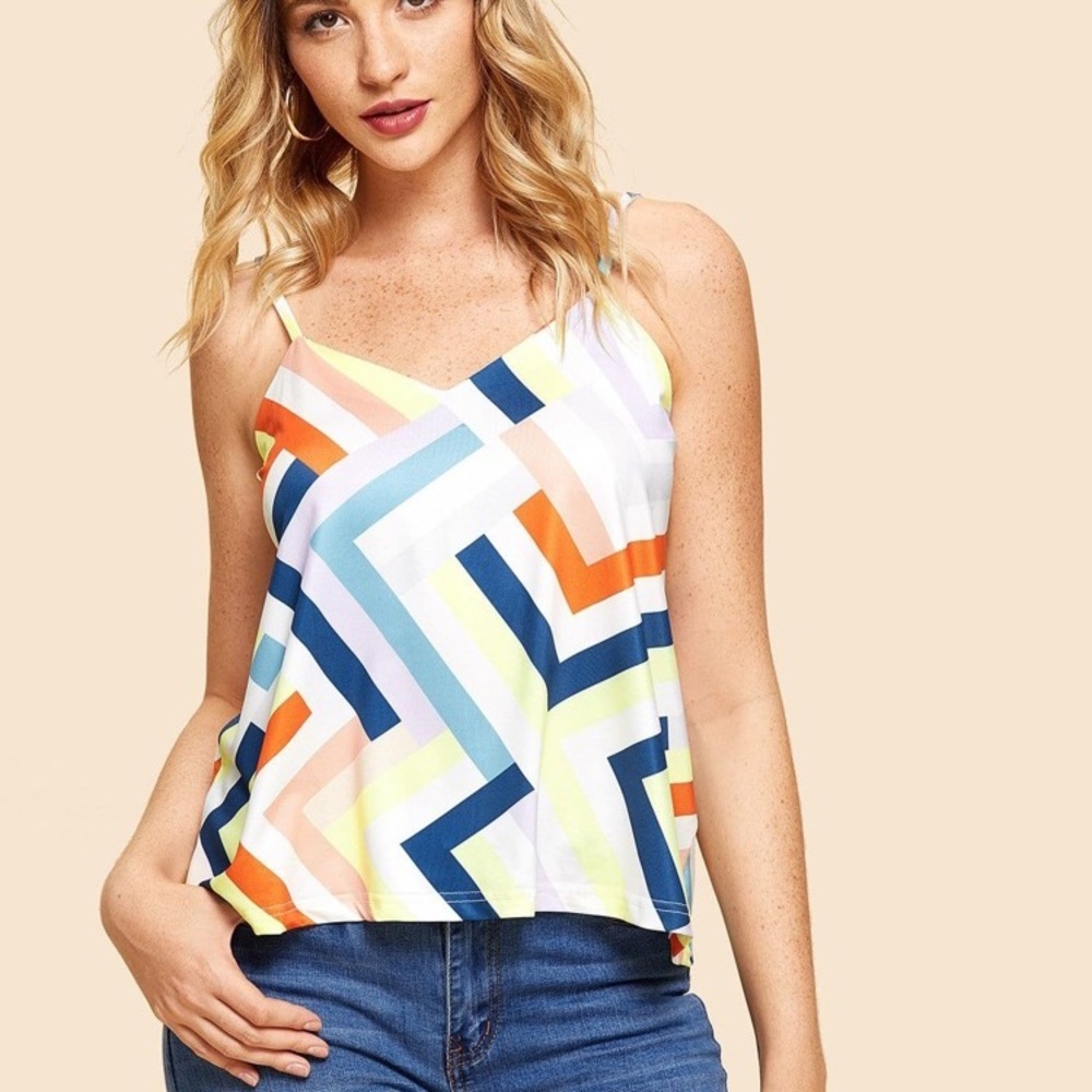 Forever 21 multicolor top